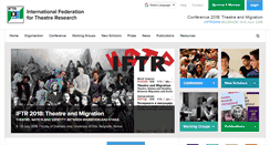 Desktop Screenshot of iftr.org